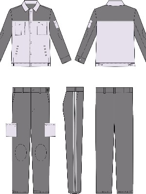 工厂车间工作制服定制加logo文字汽修工装定做纯棉工作服