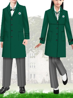 小学生校服冬季  实验小学的校服  小学校服冬装