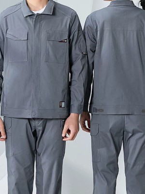定制高端工作服套装男夏季耐磨薄款工程多功能工装劳保服