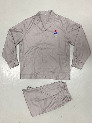 长袖耐磨耐脏透气吸汗工作服套装定制可绣logo工装定制 派登服饰