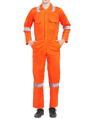 加反光条连体工作服定制耐磨耐脏工作服定制可加logo 派登服饰